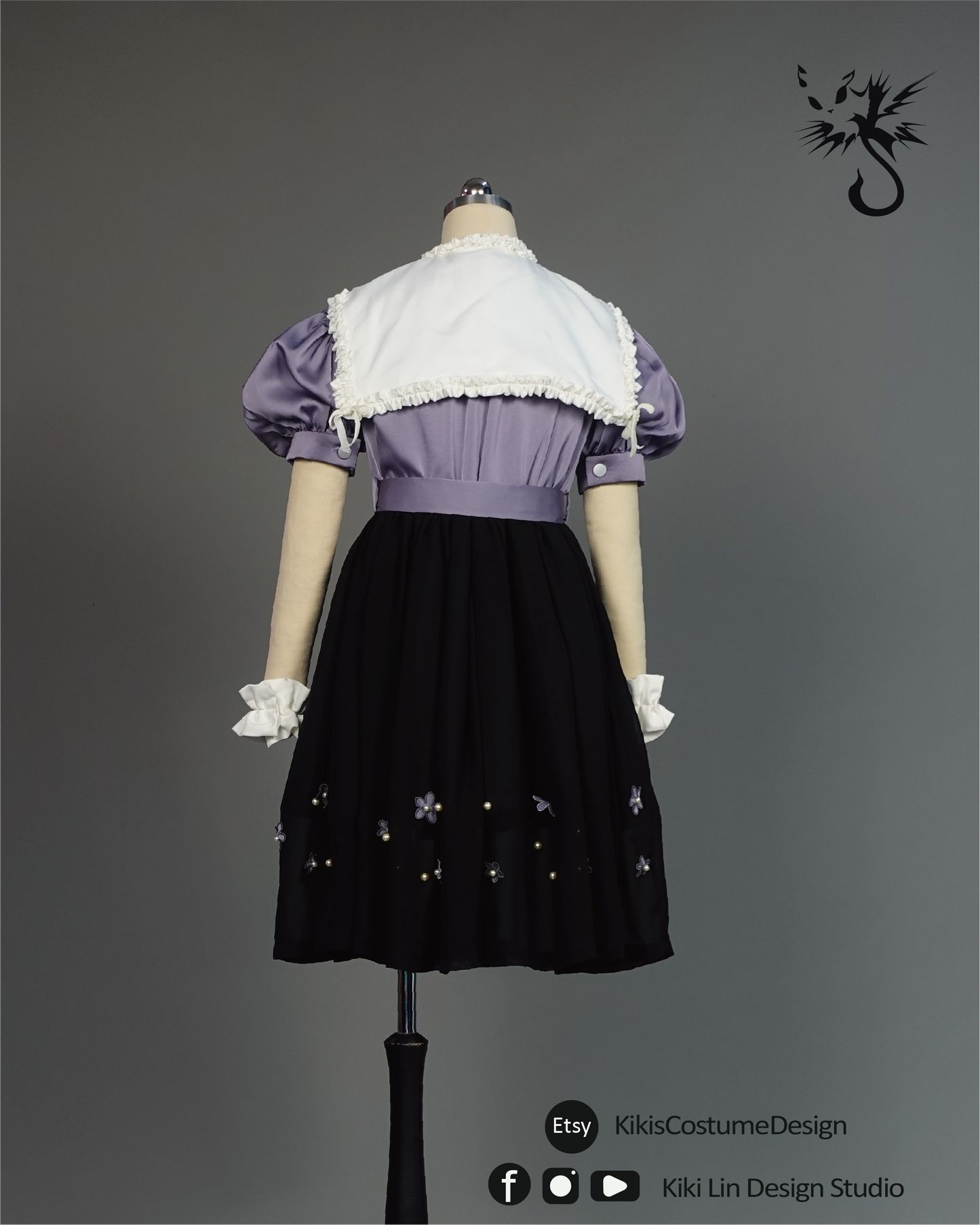 Royal Purple Lolita Dress