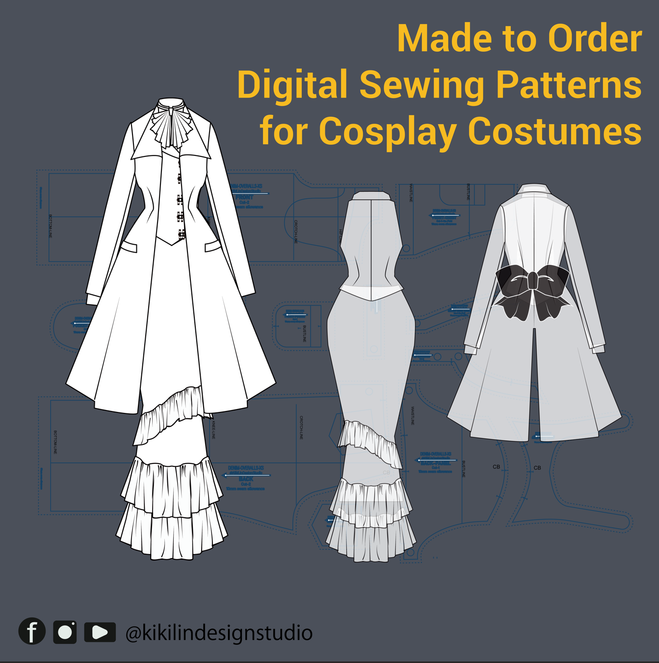 Custom Digital Sewing Pattern | 客製數位縫紉版型
