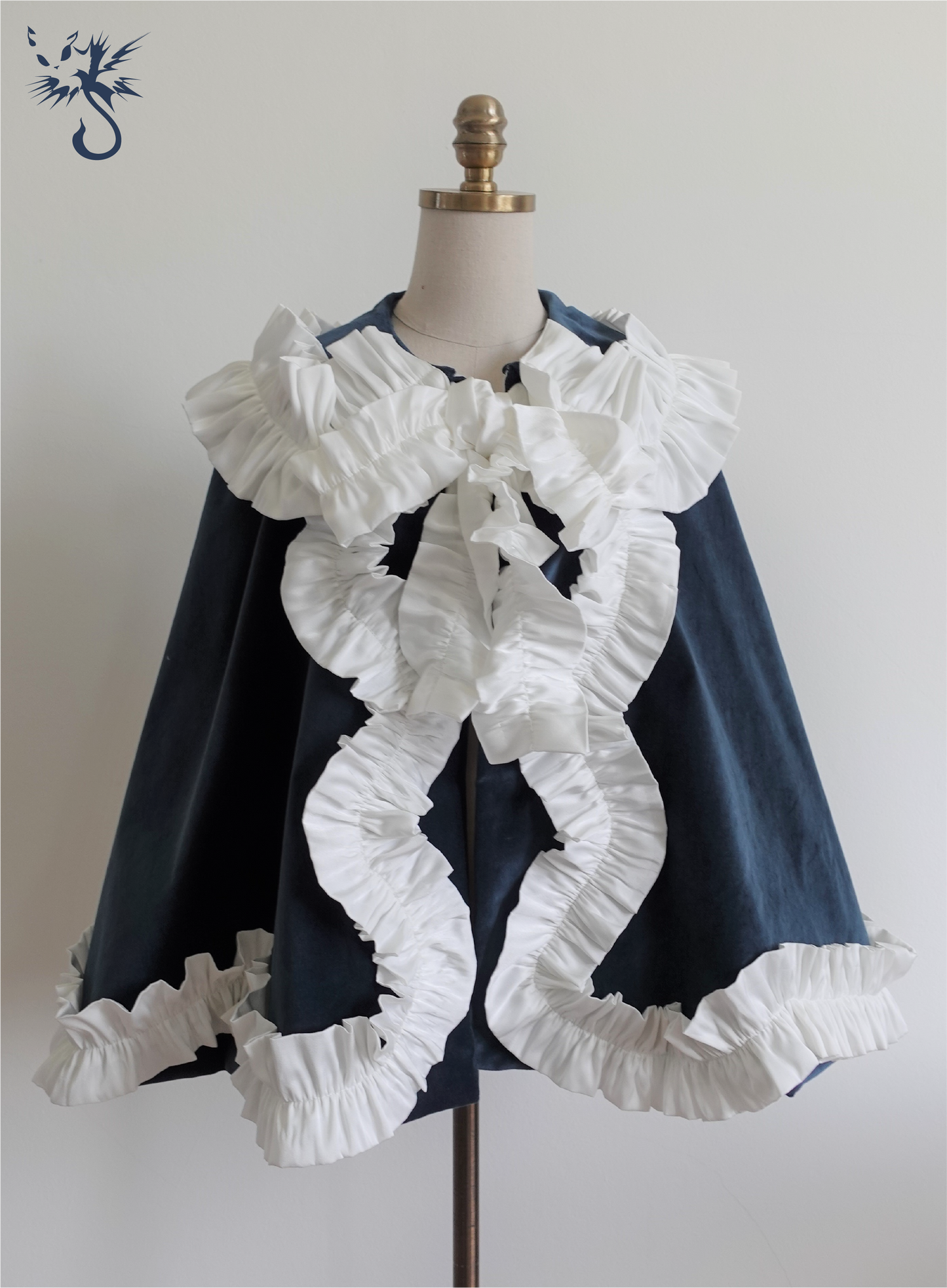Half-Circle Cape Sewing Pattern | Classic Short Cloak PDF (XS-2XL) | Experienced Sewist Edition | A4 & A0 Plotter
