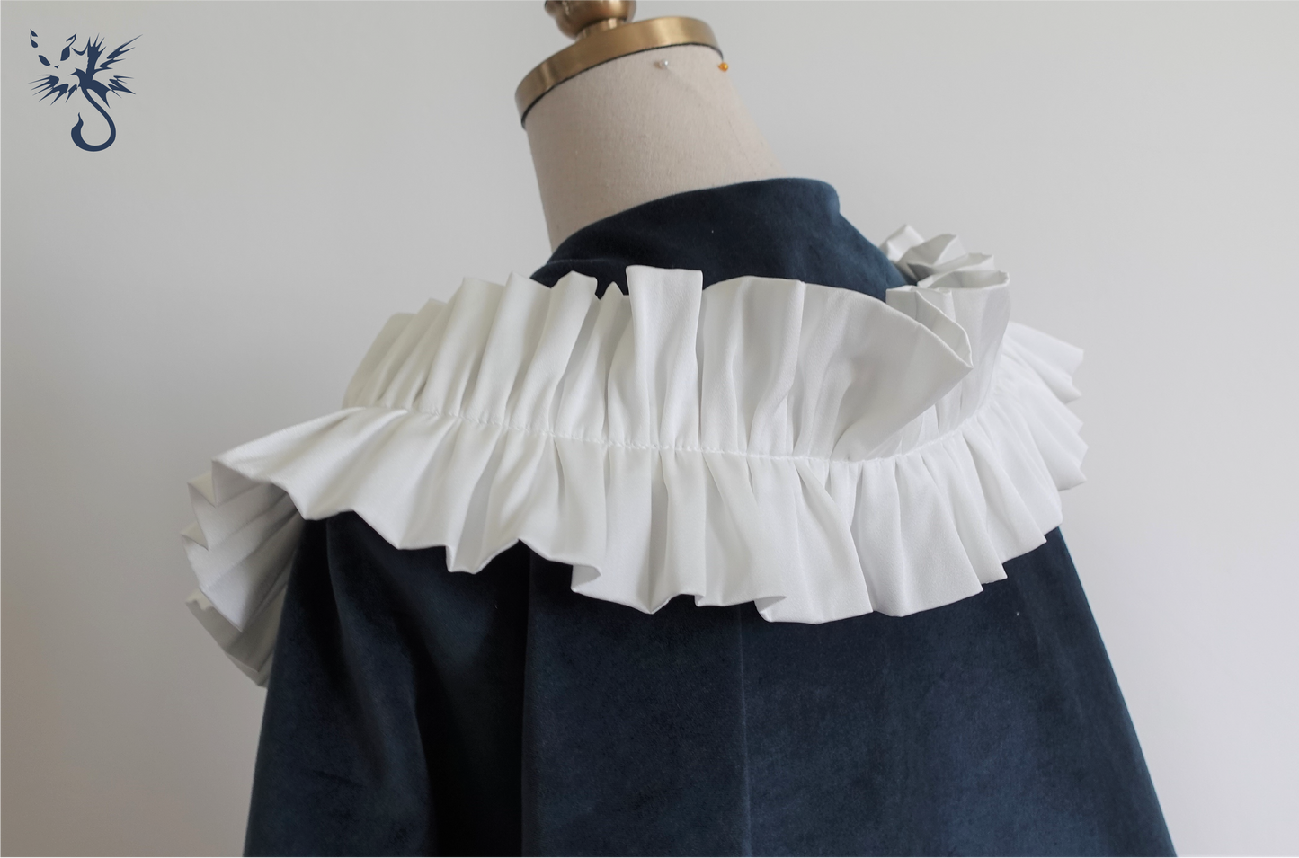 Half-Circle Cape Sewing Pattern | Classic Short Cloak PDF (XS-2XL) | Experienced Sewist Edition | A4 & A0 Plotter