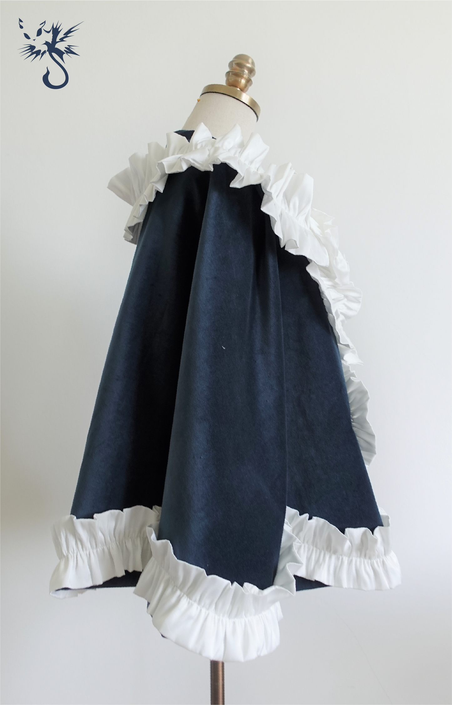 Half-Circle Cape Sewing Pattern | Classic Short Cloak PDF (XS-2XL) | Experienced Sewist Edition | A4 & A0 Plotter