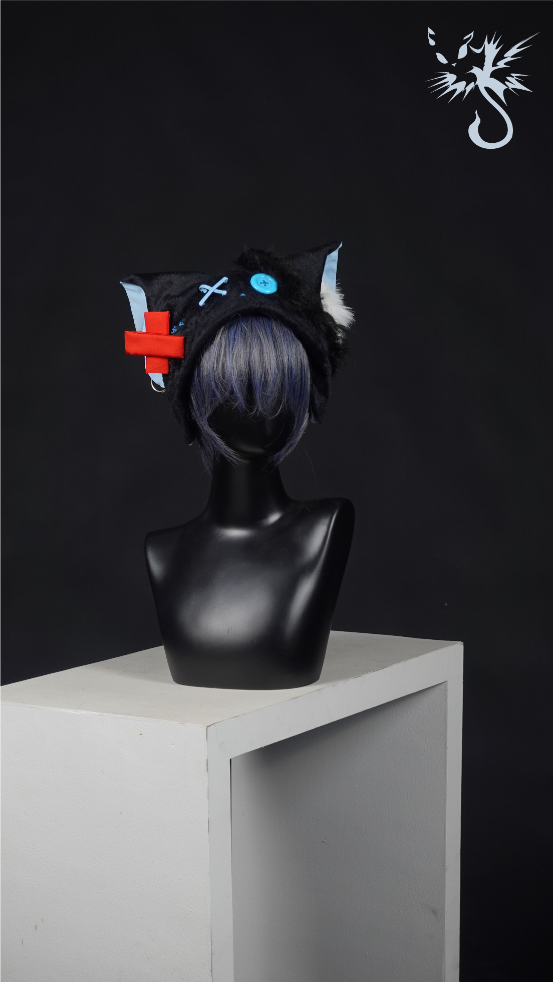 Digital Cat-Ear Hat Sewing Pattern File 貓耳帽縫紉版型檔案