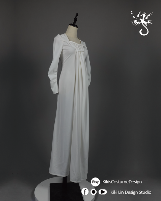"Snow Glow" Mermaid Gown (The "Dimitrescu" Dress)