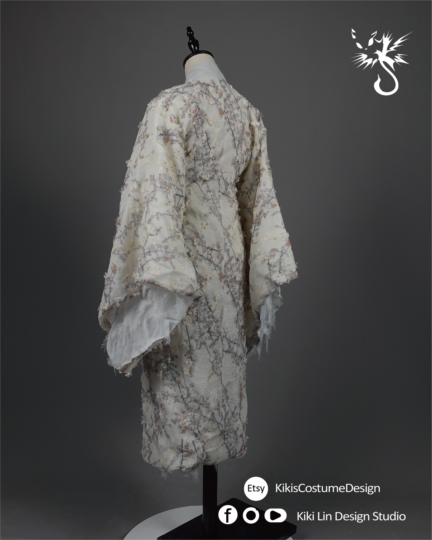 "Frosted Blossom" Han-Inspired Robe