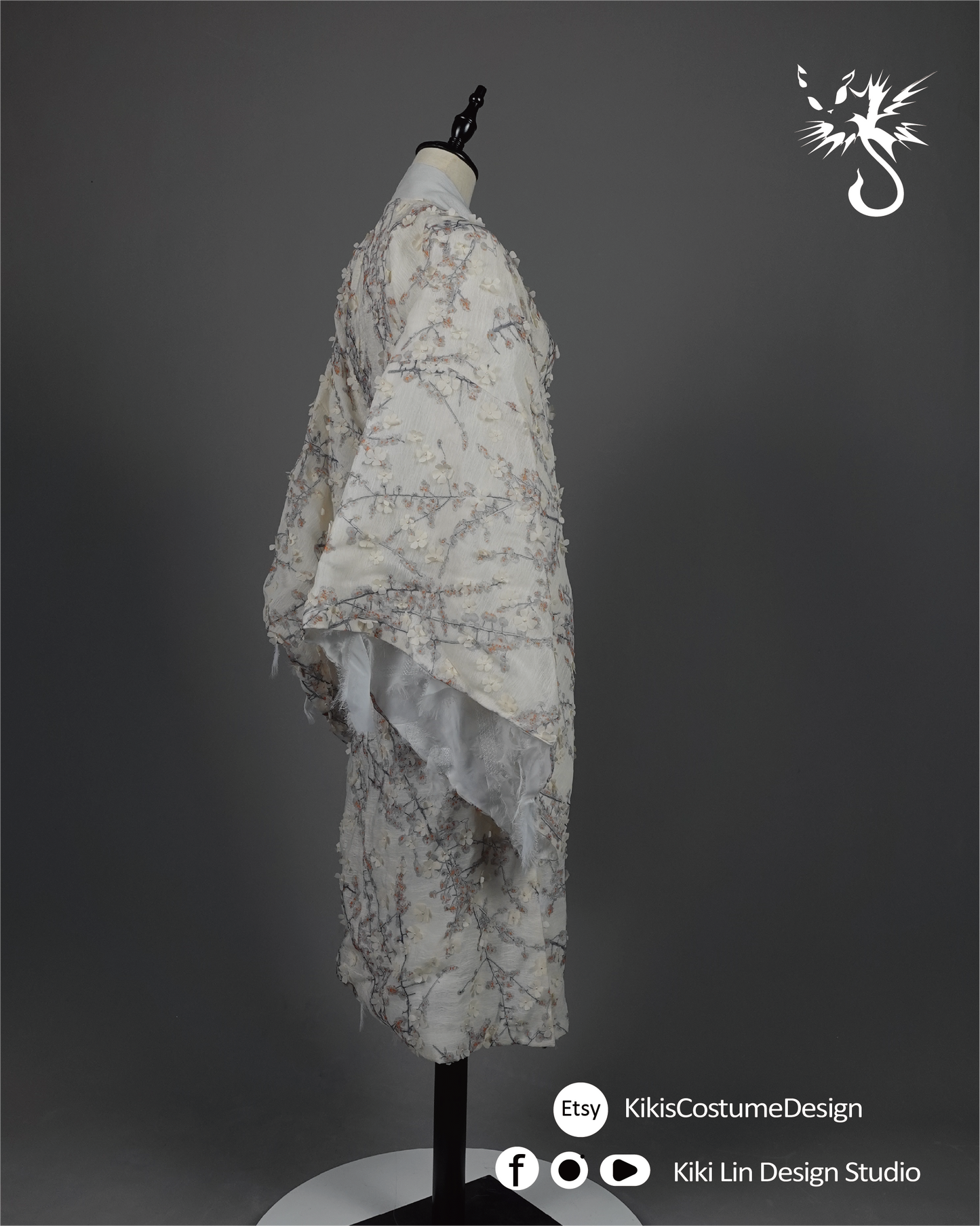 "Frosted Blossom" Han-Inspired Robe