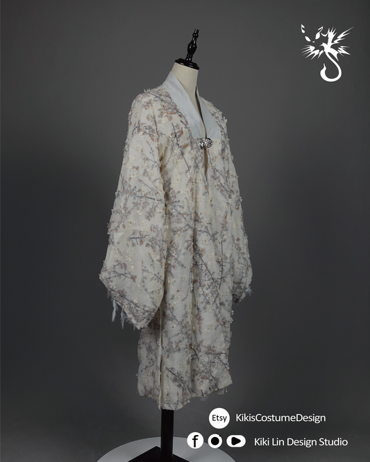 "Frosted Blossom" Han-Inspired Robe