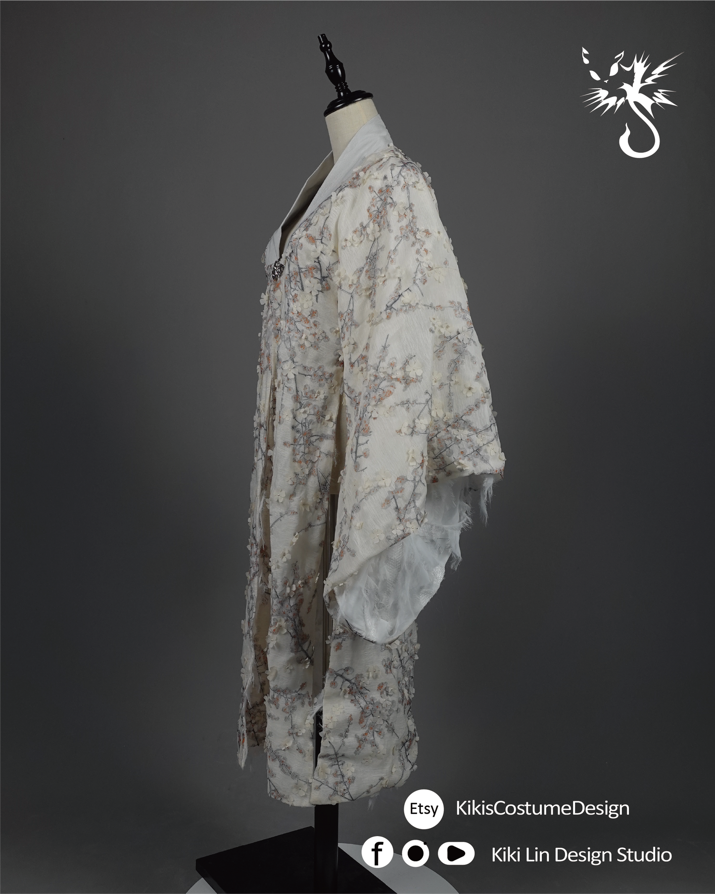 "Frosted Blossom" Han-Inspired Robe