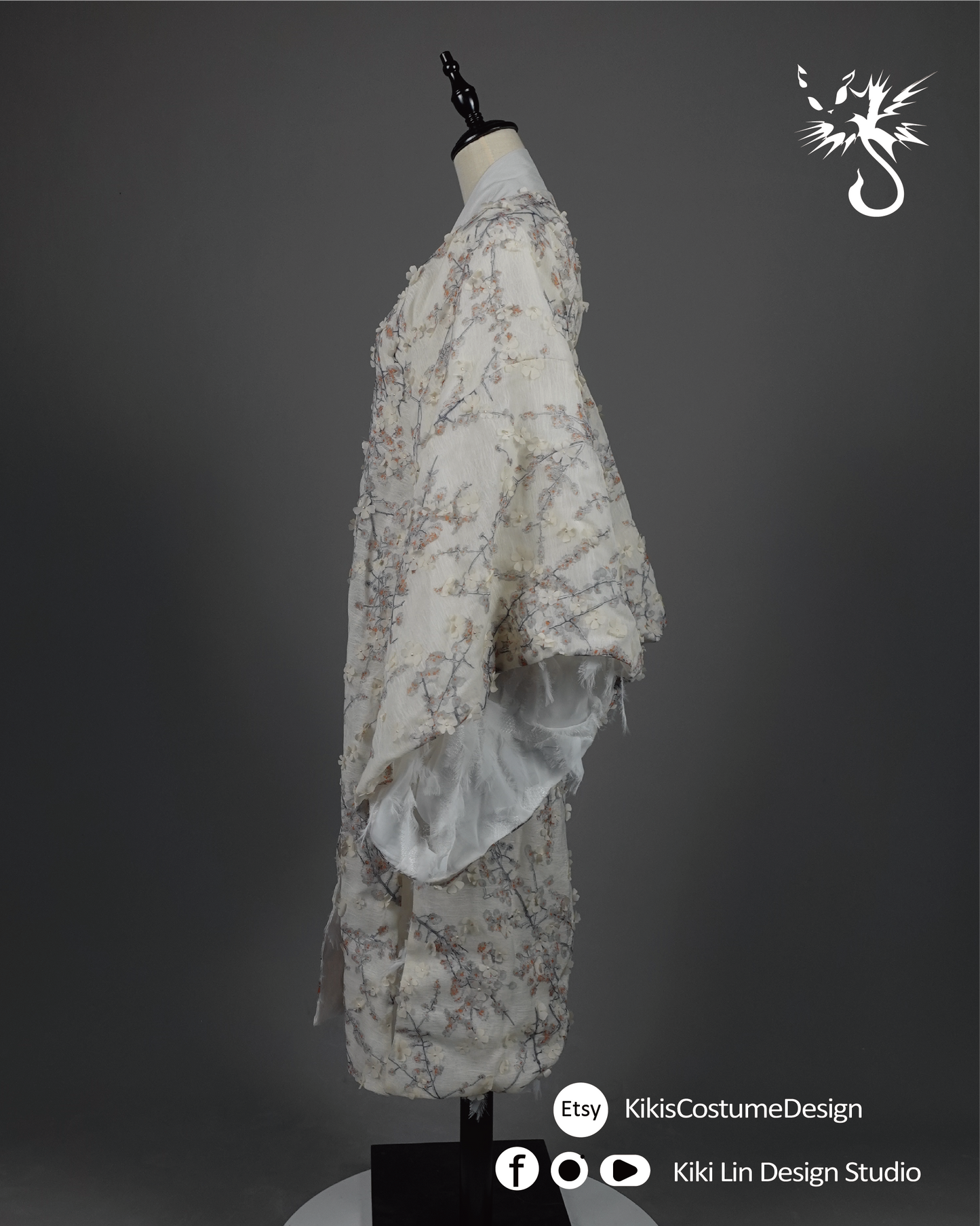"Frosted Blossom" Han-Inspired Robe