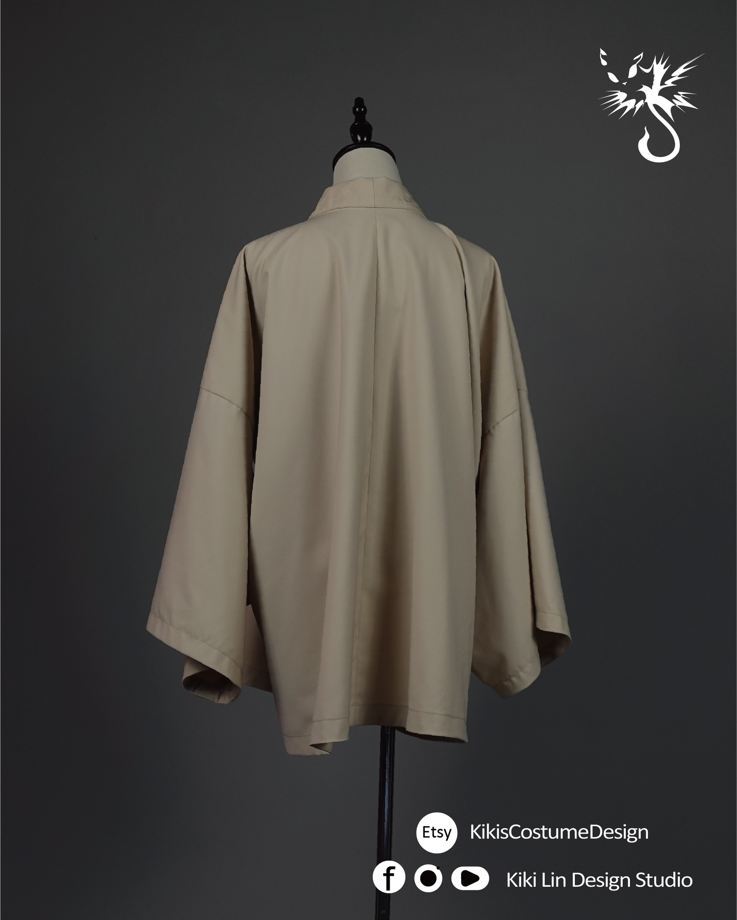 Minimalist Sand Haori