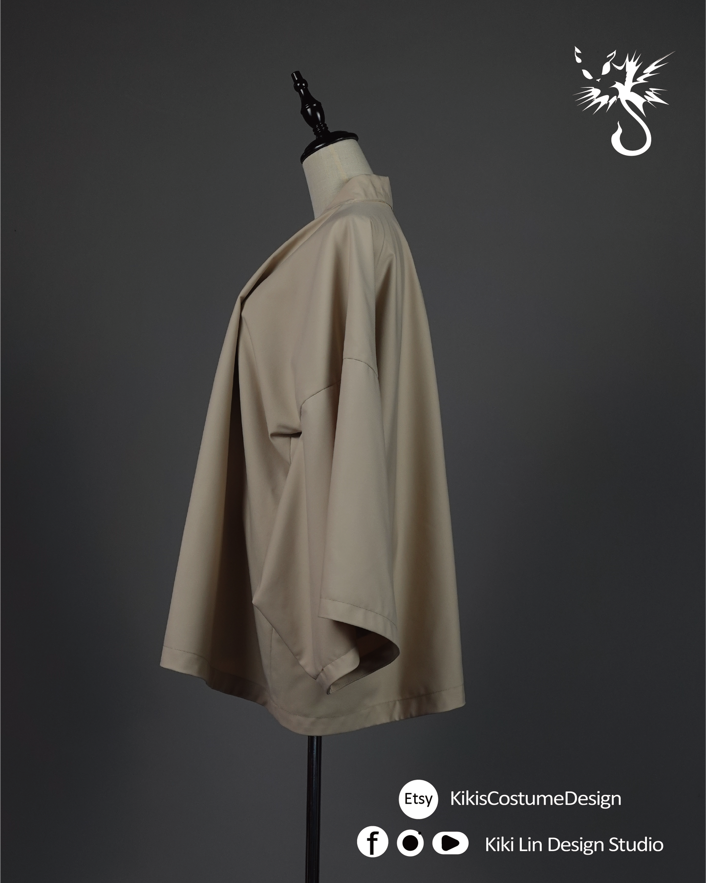 Minimalist Sand Haori