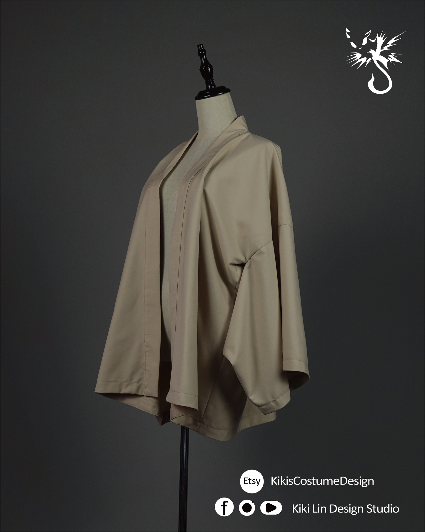 Minimalist Sand Haori