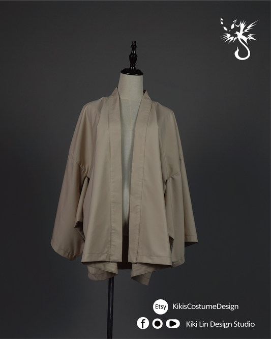 Minimalist Sand Haori