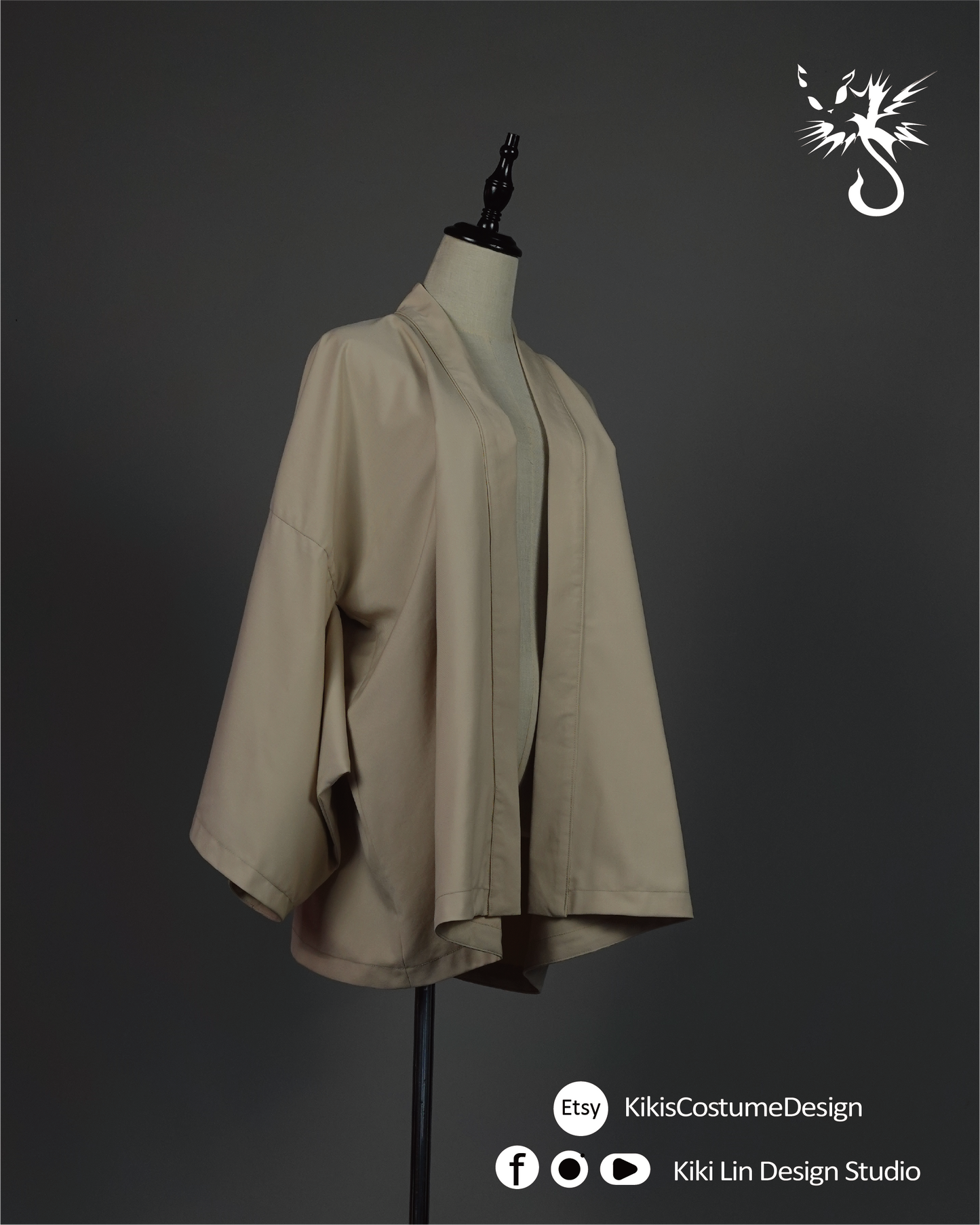 Minimalist Sand Haori