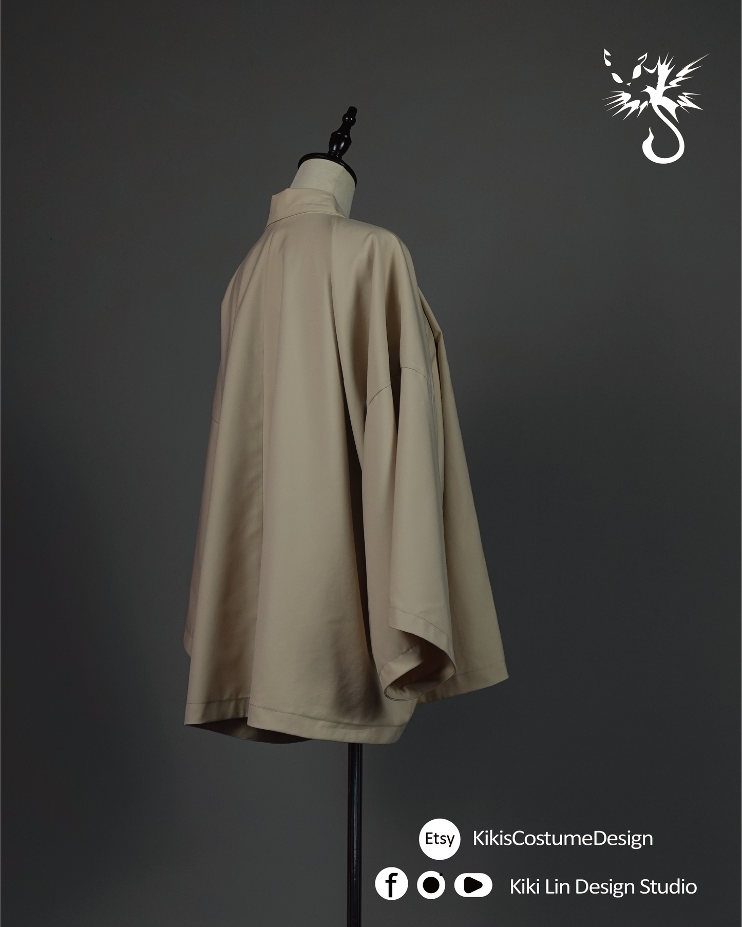 Minimalist Sand Haori