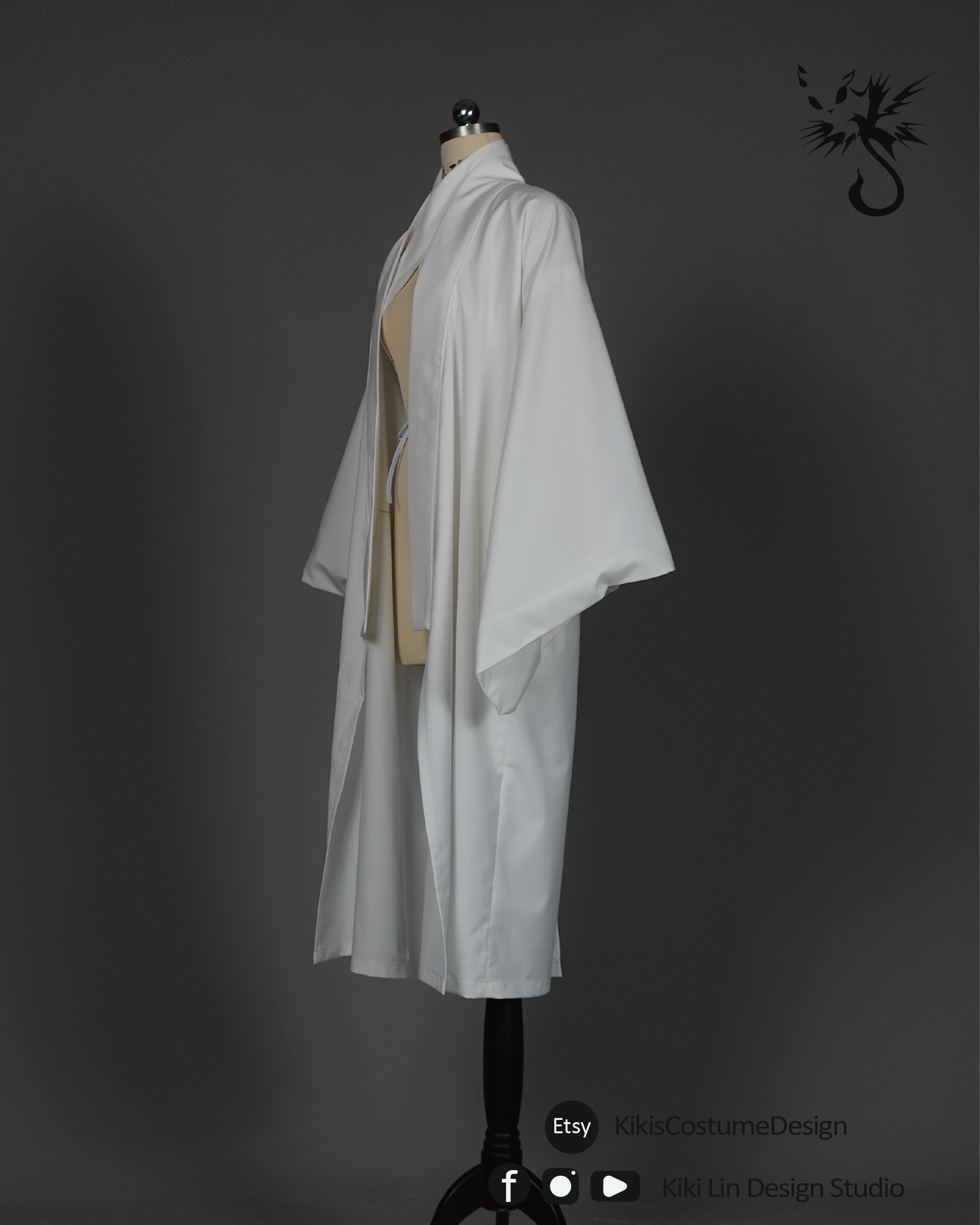 Utahime-Inspired Miko Costume Set: Hakama & Kosode | 庵歌姬風格巫女服套裝：袴與小袖 (XS-2XL)