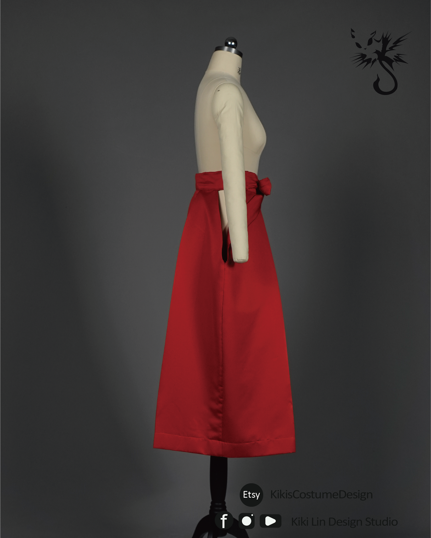 Utahime-Inspired Miko Costume Set: Hakama & Kosode | 庵歌姬風格巫女服套裝：袴與小袖 (XS-2XL)