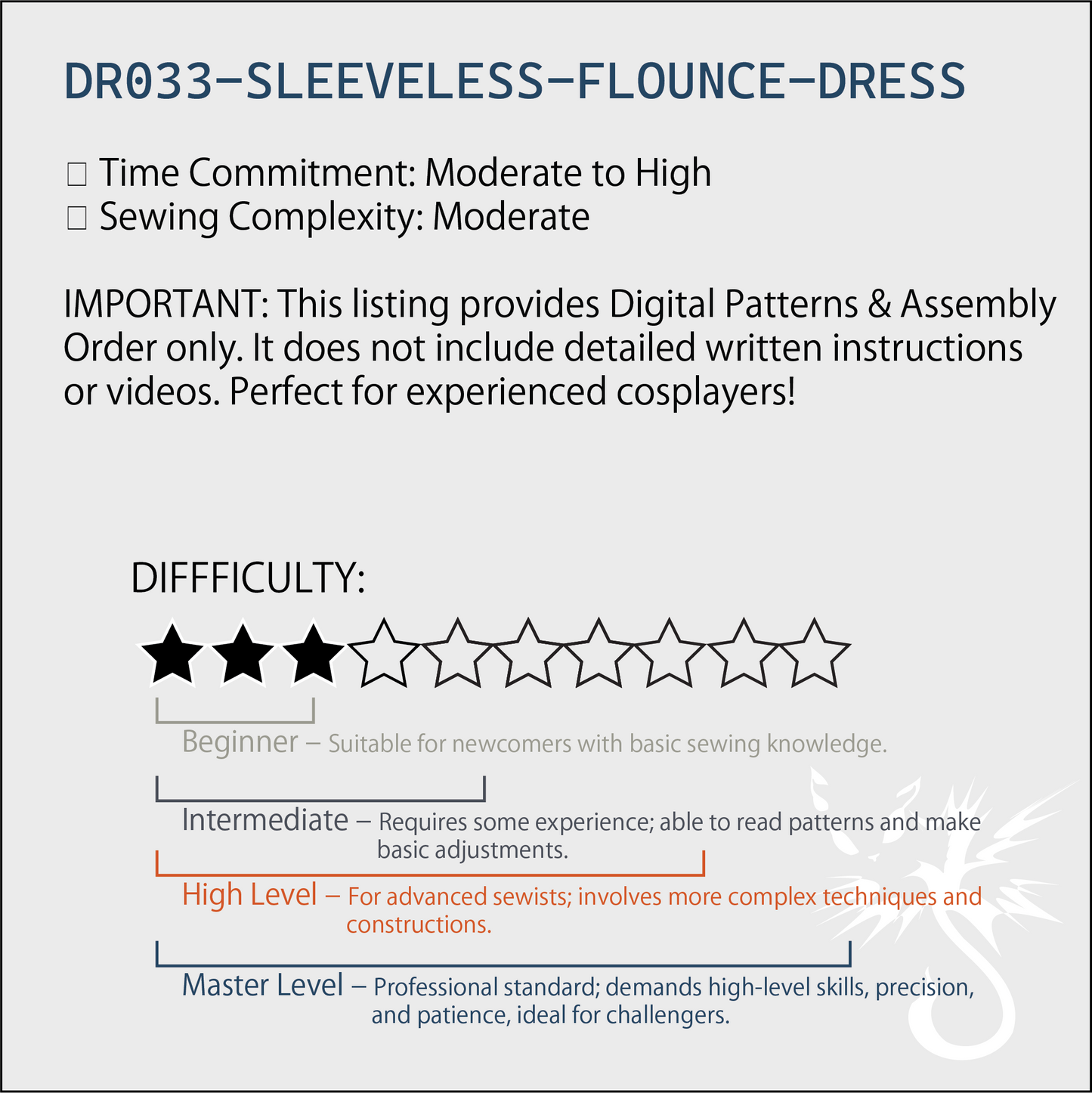 Sleeveless Flounce Dress Pattern | Retro Button-Down Shirt Dress PDF (XS-2XL)