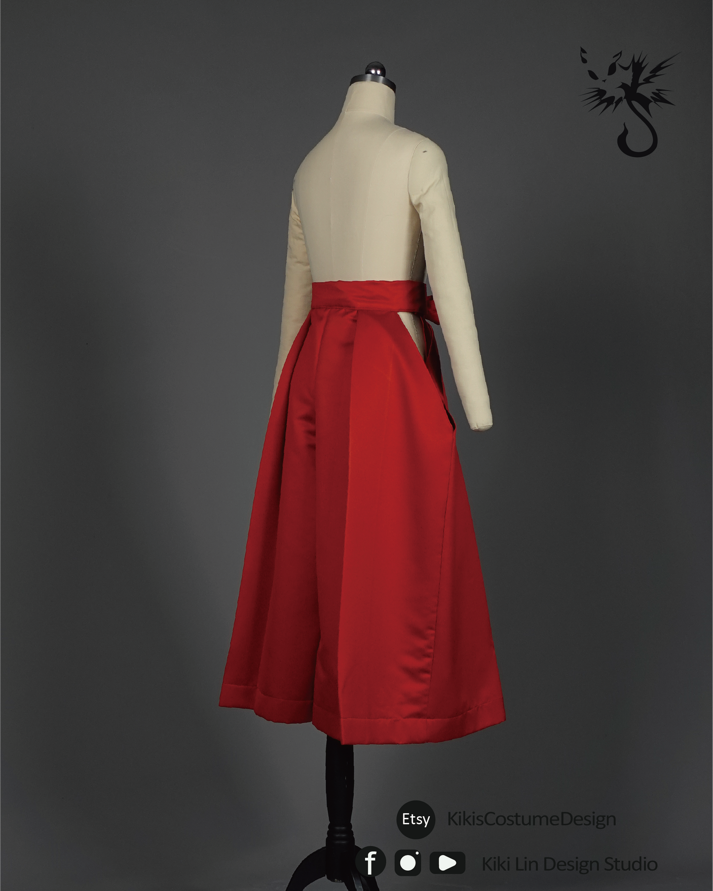 Utahime-Inspired Miko Costume Set: Hakama & Kosode | 庵歌姬風格巫女服套裝：袴與小袖 (XS-2XL)