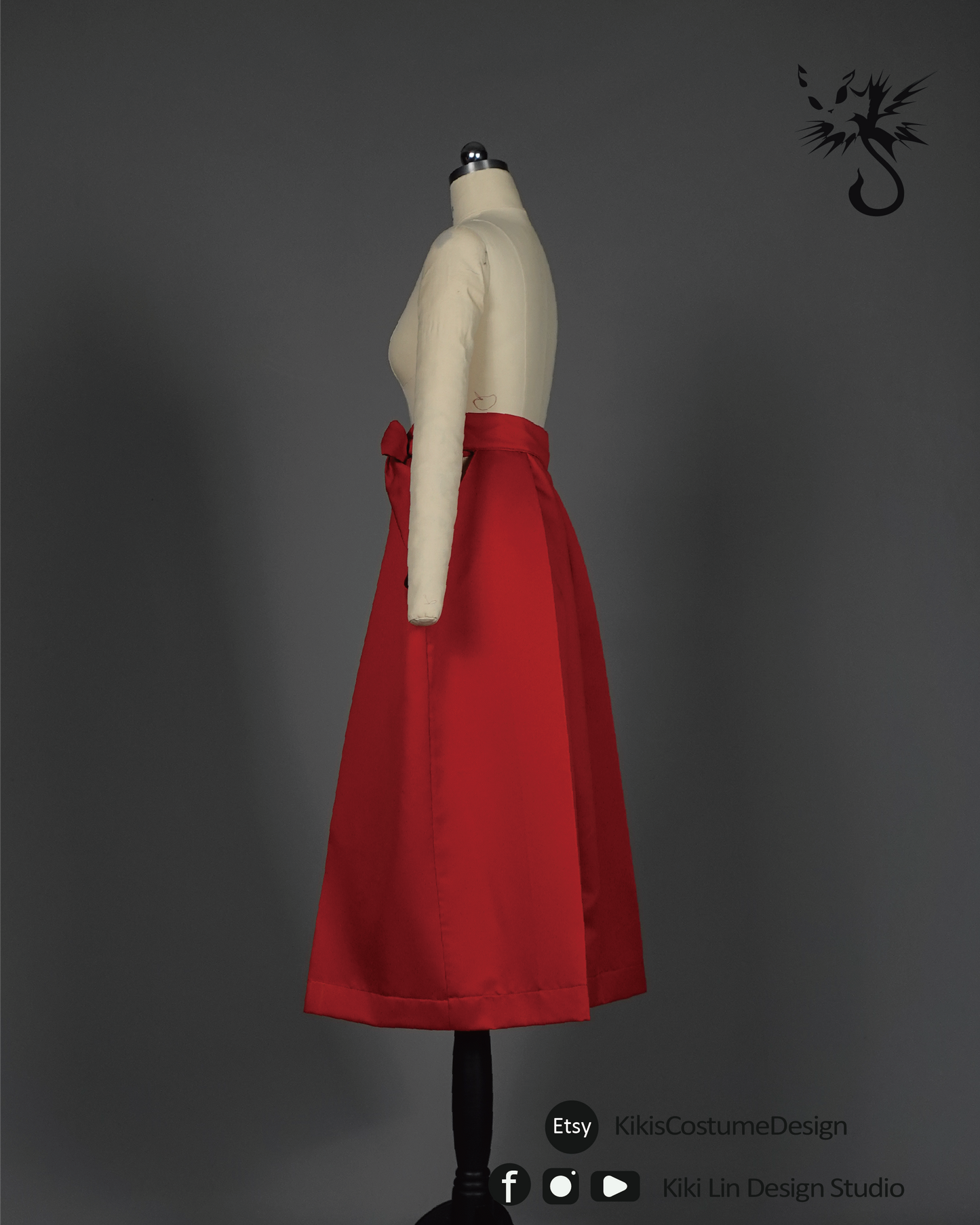 Utahime-Inspired Miko Costume Set: Hakama & Kosode | 庵歌姬風格巫女服套裝：袴與小袖 (XS-2XL)