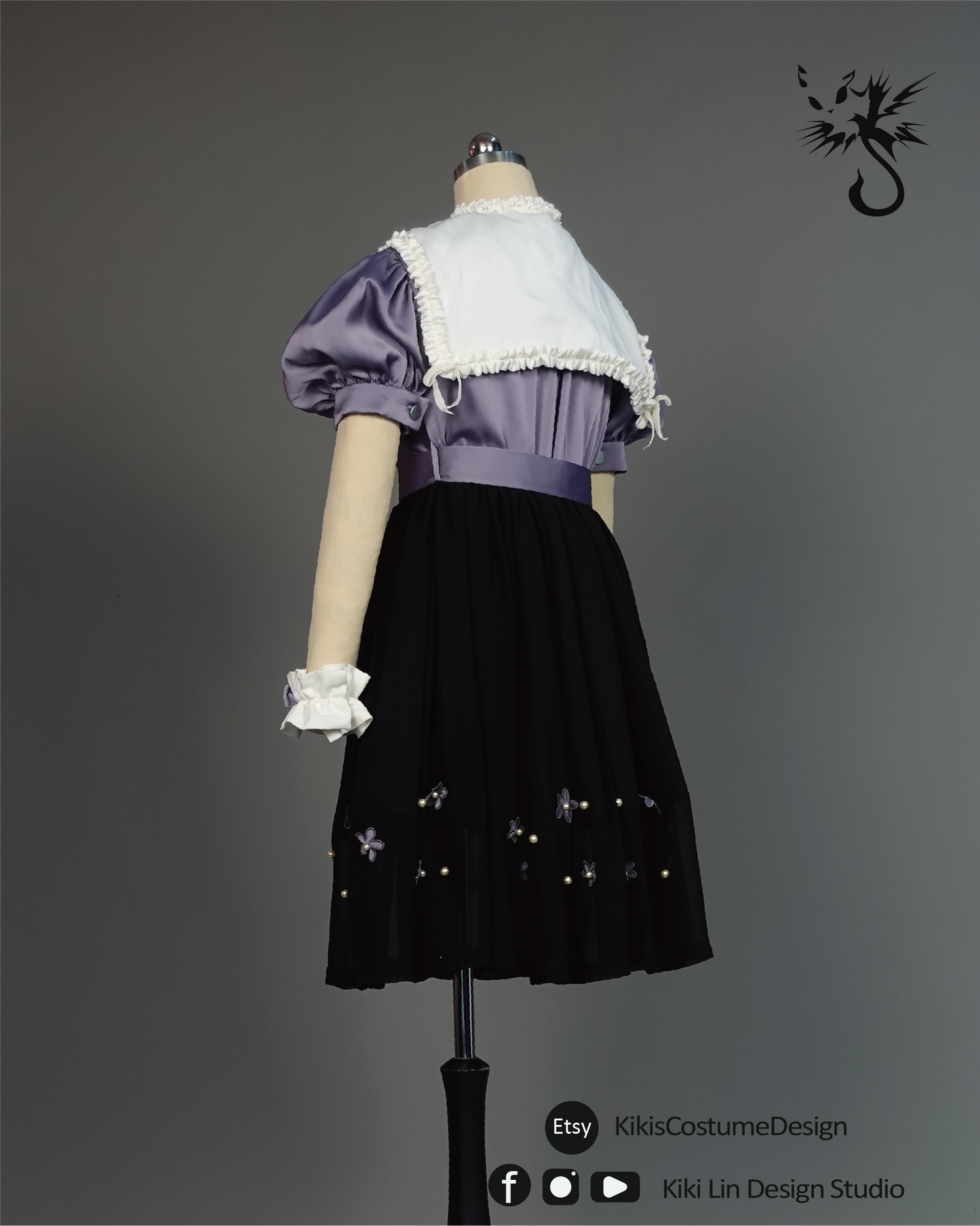 Royal Purple Lolita Dress