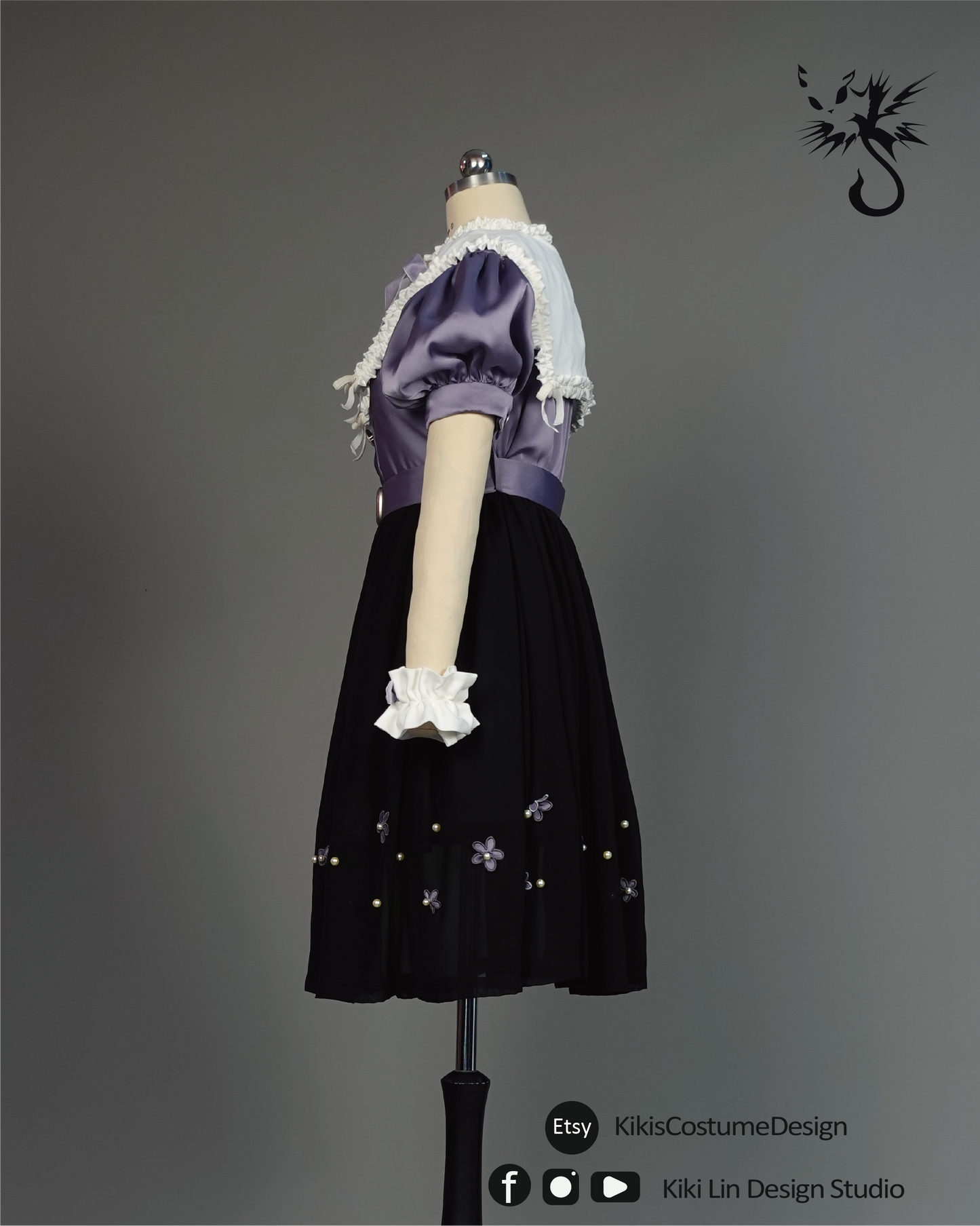 Royal Purple Lolita Dress