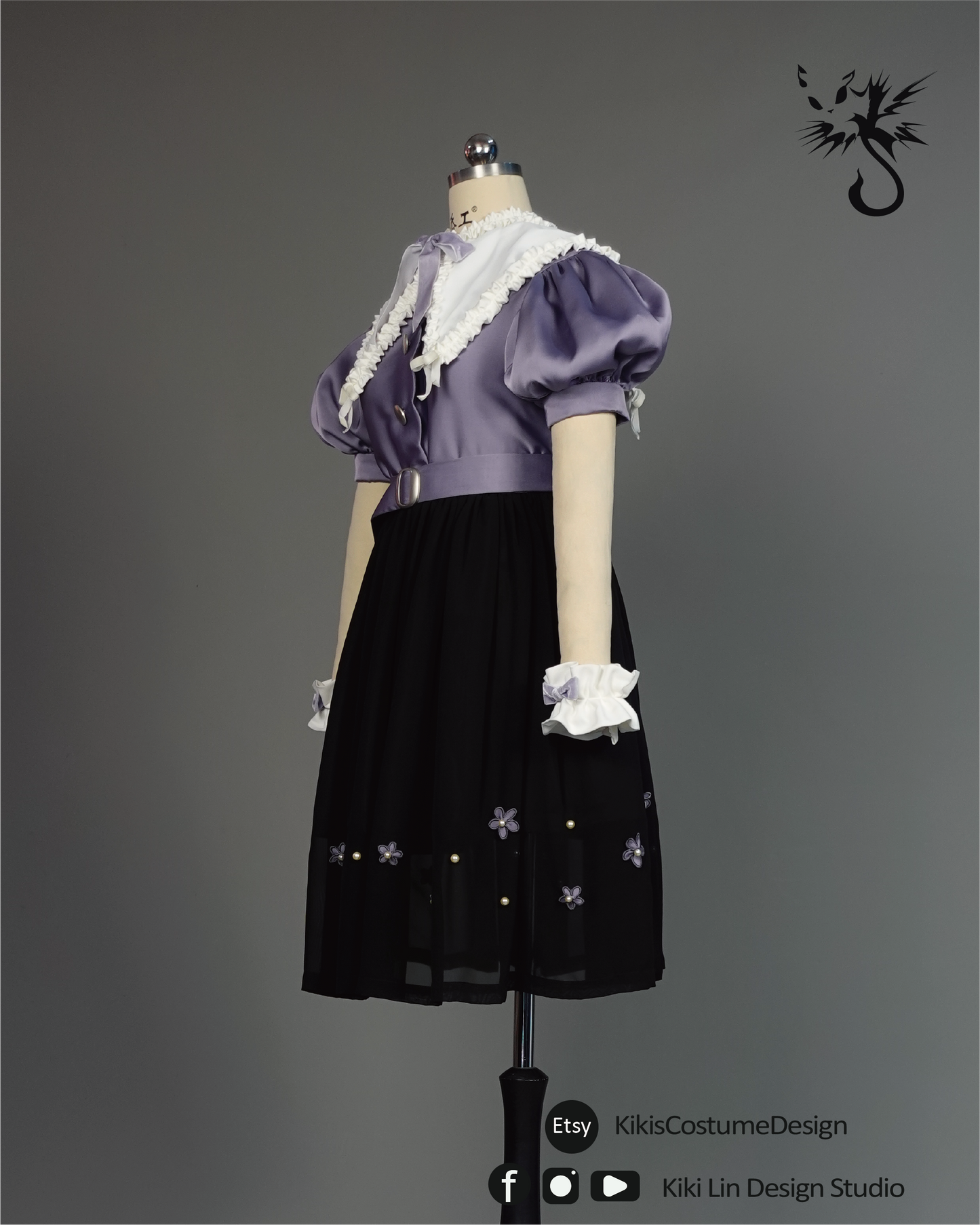 Royal Purple Lolita Dress