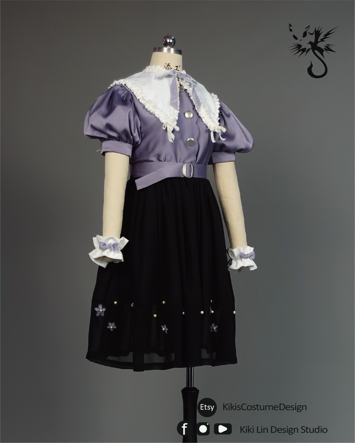 Royal Purple Lolita Dress