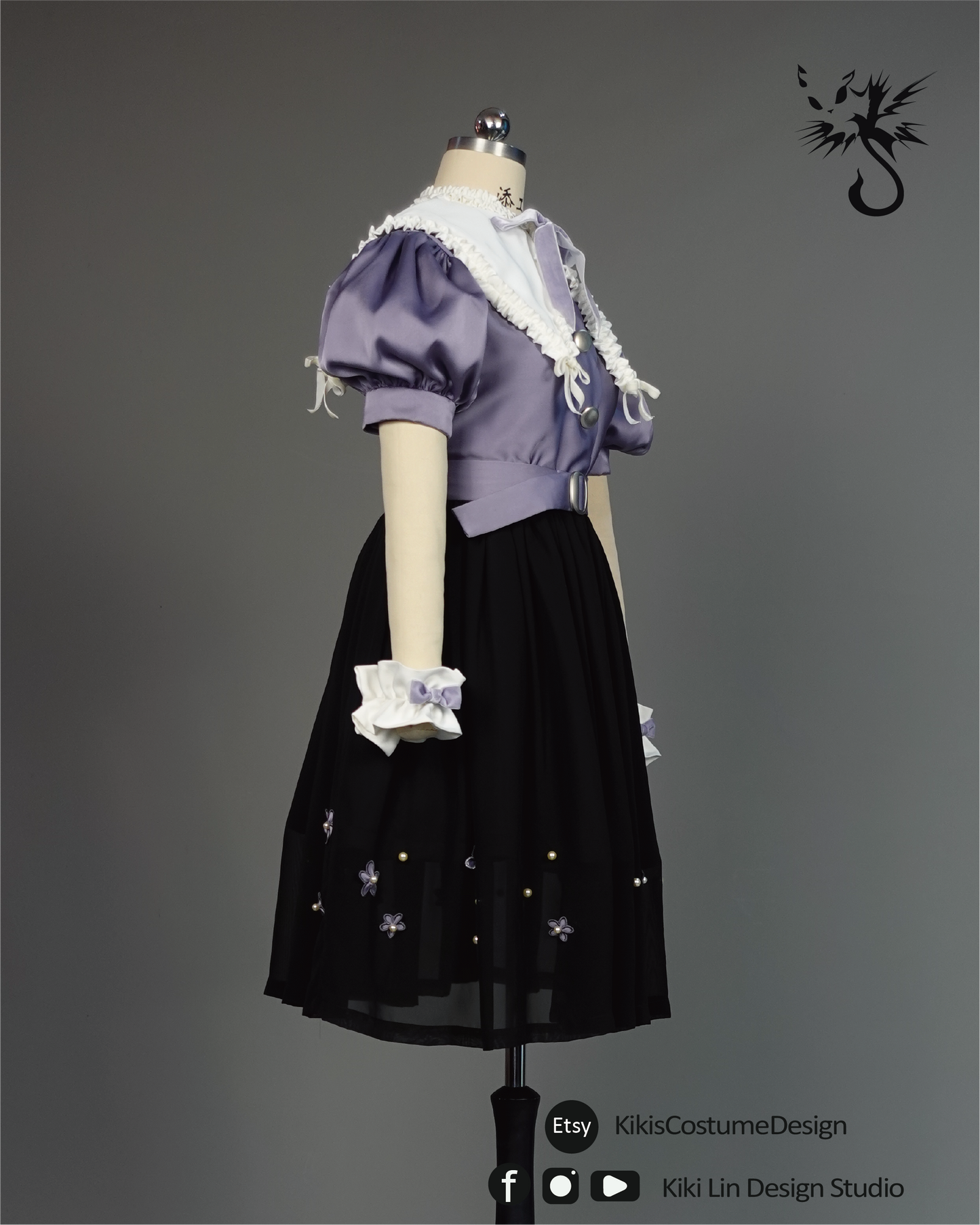 Royal Purple Lolita Dress