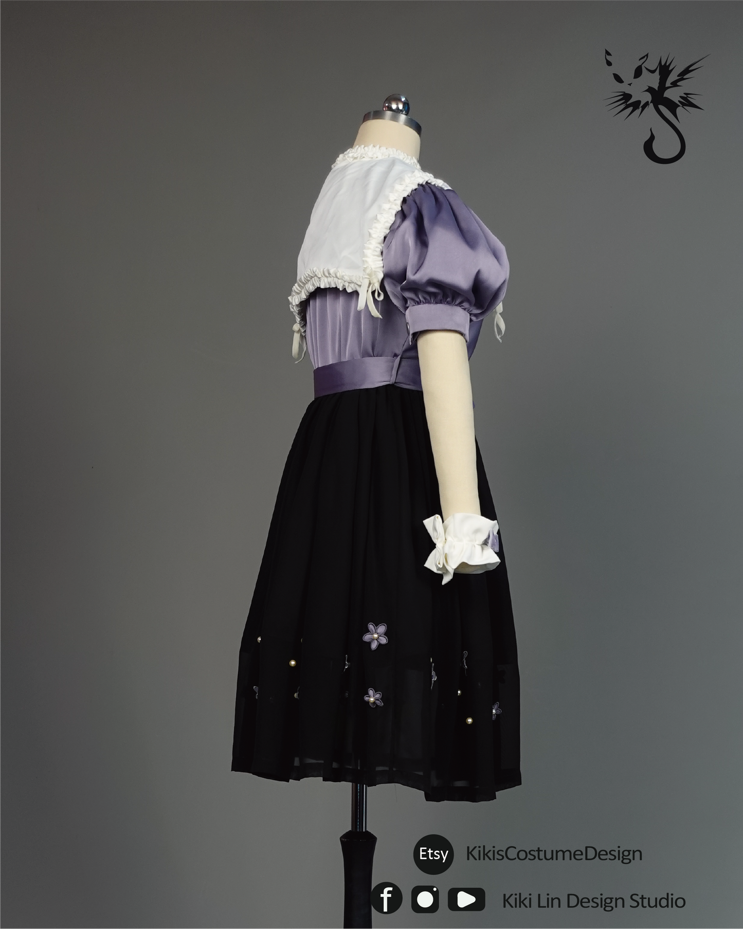 Royal Purple Lolita Dress