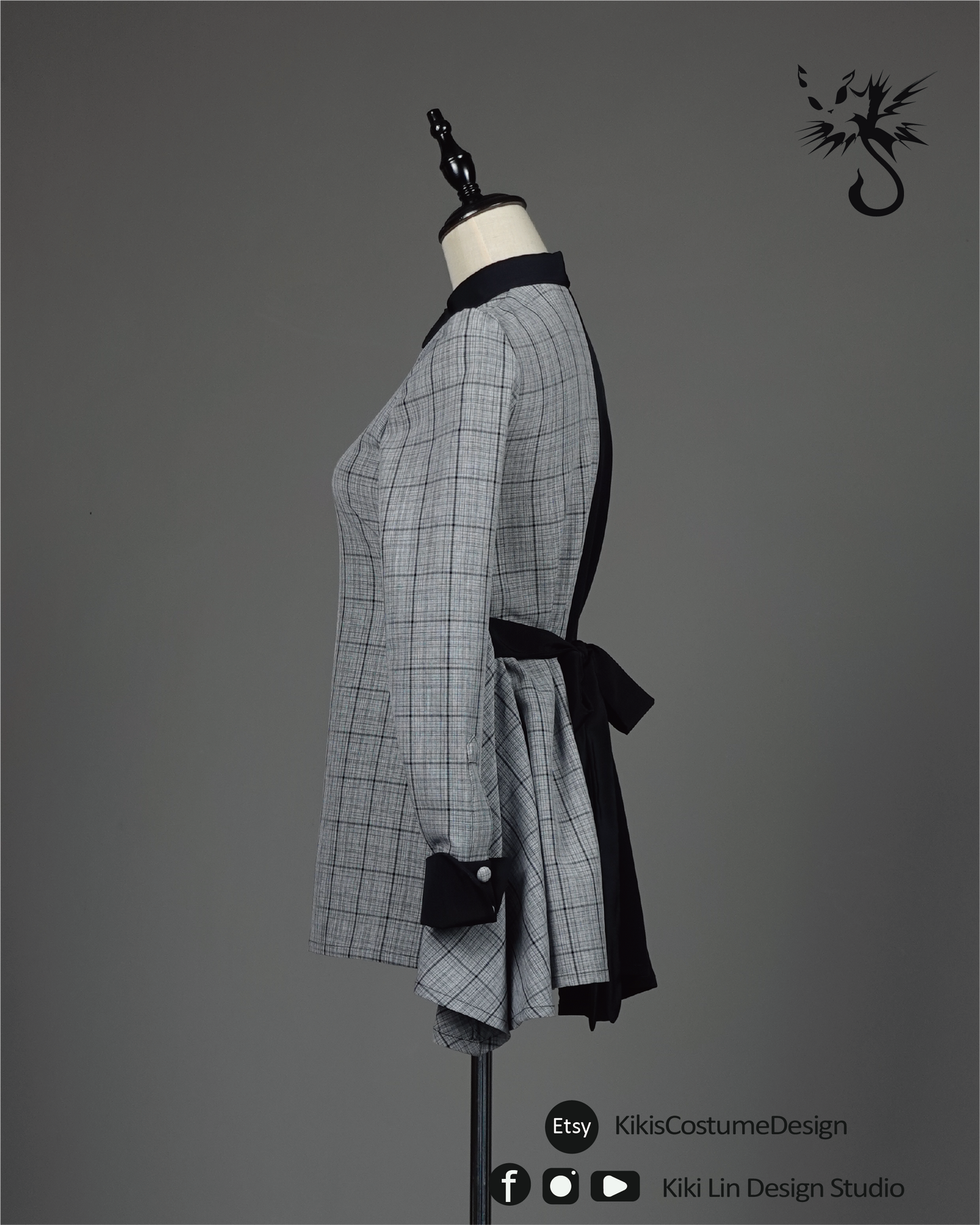 Asymmetrical Two-Tone Split Shirt