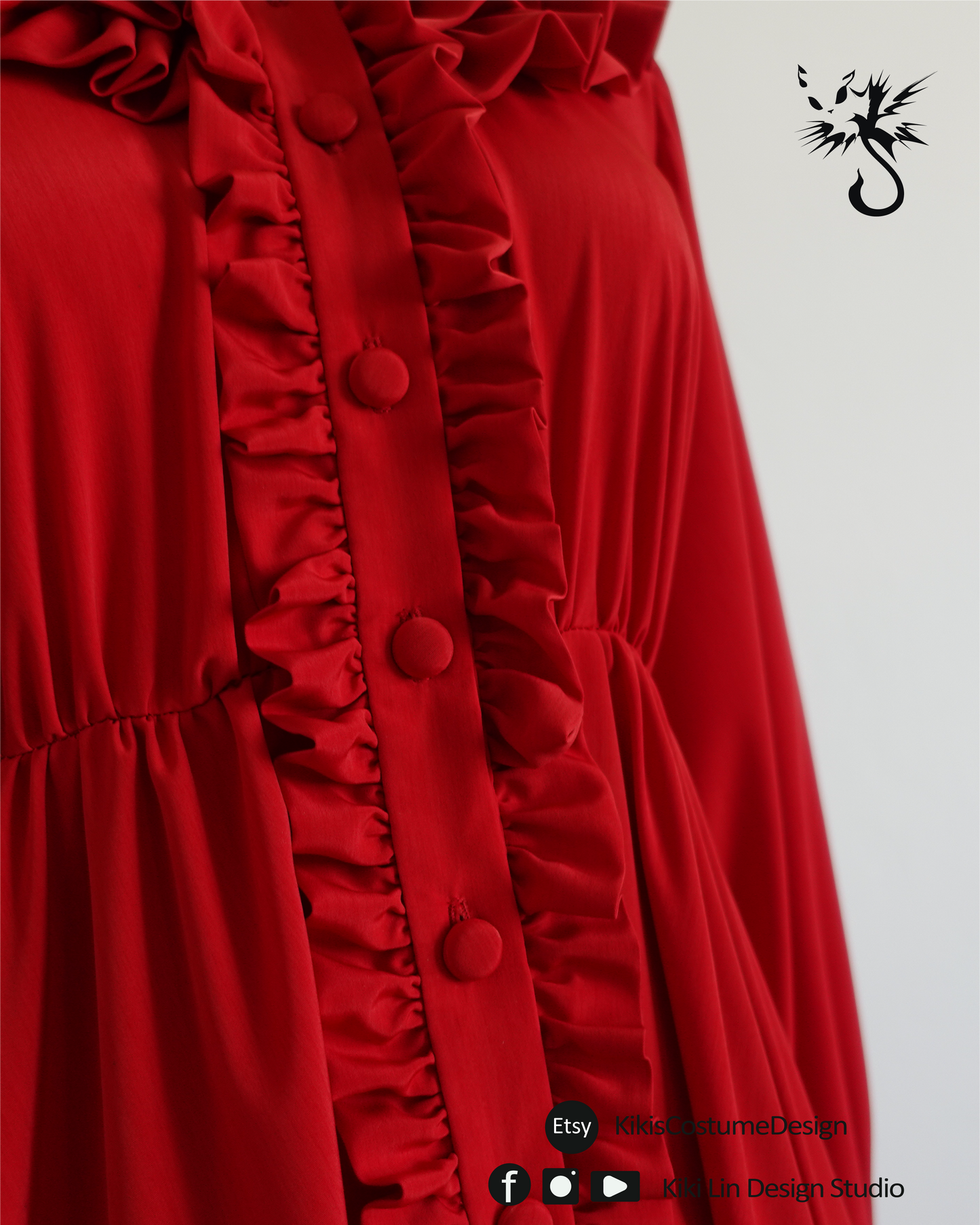 1890s Nightgown Sewing Pattern | 1890 年代睡袍縫紉版型 (XS-2XL)