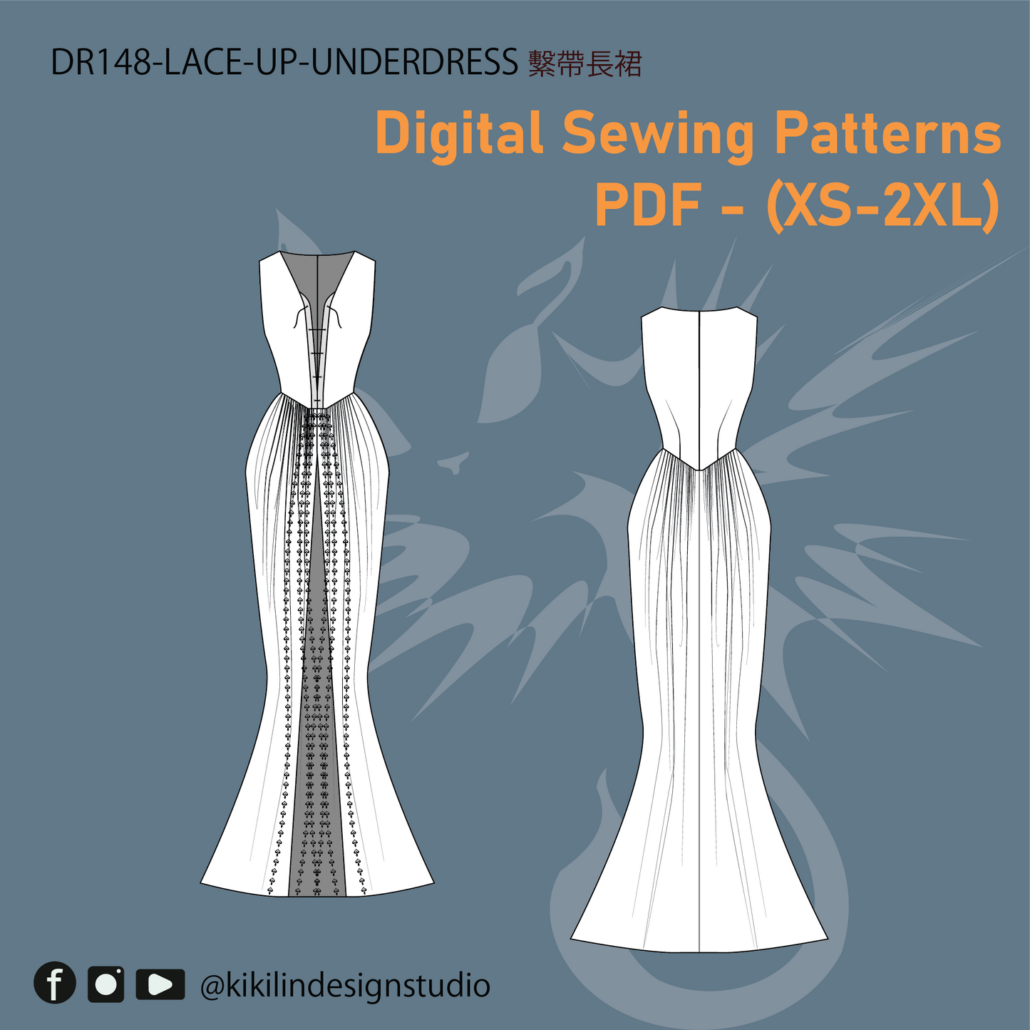 (Pre-Order) Melina / Traveler’s Set: 3-Piece Cosplay Sewing Pattern (PDF) Bundle