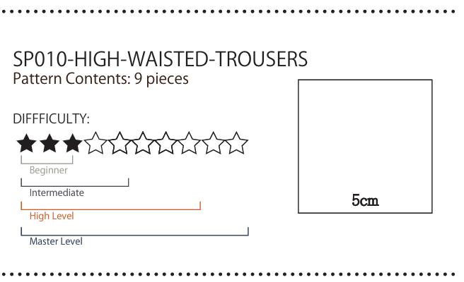 High-Waisted Trousers | 高腰長褲 (Sizes XS-2XL)