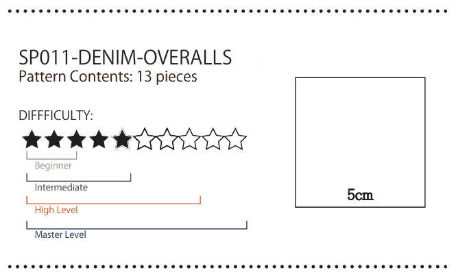 Denim Overalls | 牛仔吊帶褲 (Sizes XS-2XL)