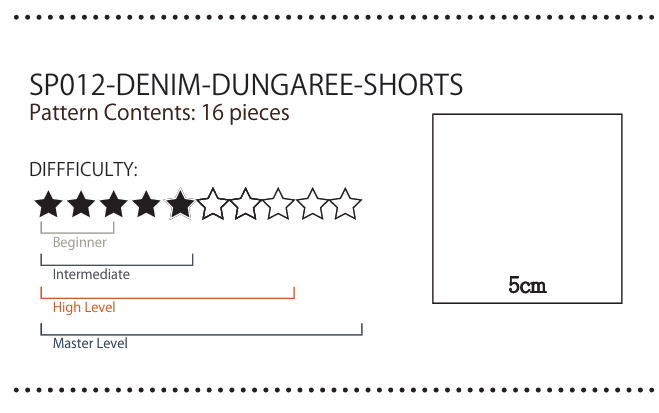 Denim Dungaree Shorts | 牛仔吊帶短褲 (Sizes XS-2XL)