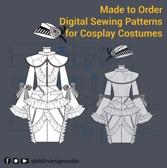 Custom Digital Sewing Pattern – Made to Order (PDF)