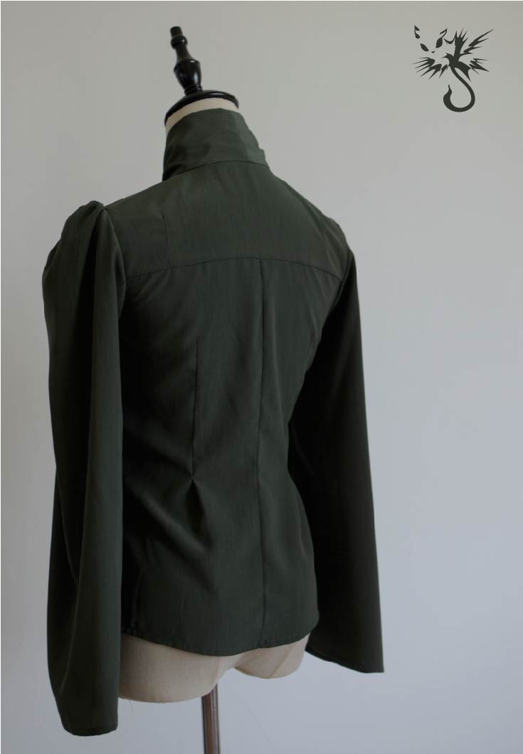 Digital Sewing Pattern | Tie-Neck Blouse| 綁帶領襯衫（XS-2XL）