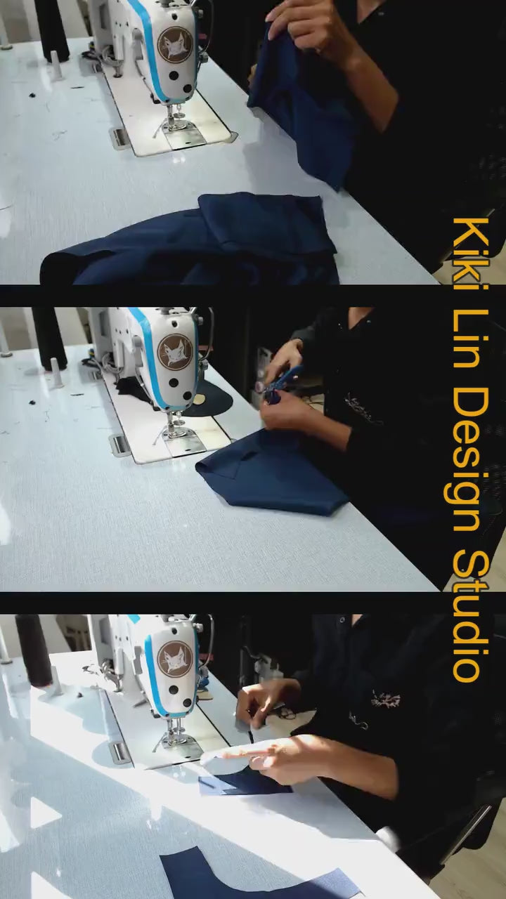 Vintage Open-Front Sailor Trouser Sewing Pattern | Digital PDF with Graphic Tutorial | XS-M | Intermediate Level